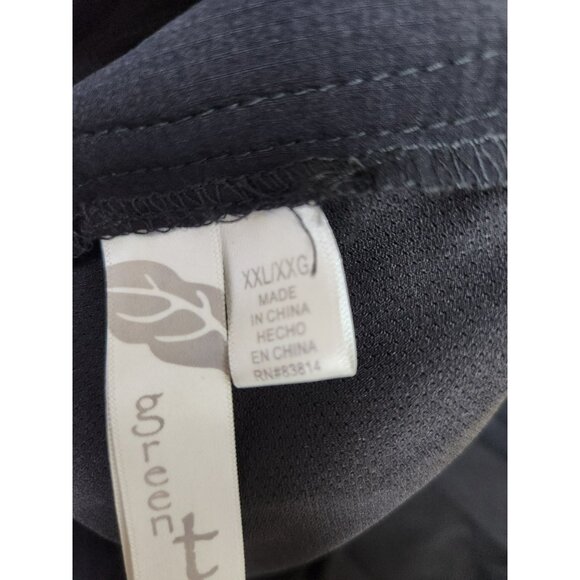 Green Tea Activewear Black Athletic Skort XXL With Built-In Shorts & Adjustable - Picture 5 of 5